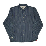 The North Face Checked Shirt - XL Blue Polyester