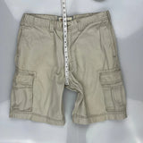 Levis Cargo Shorts - 36W 11L Beige Cotton
