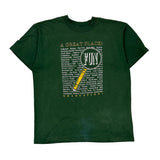 Graduation Fruit Of The Loom Single Stitch T-Shirt - XL Green Cotton Blend