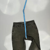 Carhartt Carpenter Trousers - 32W 30L Grey Cotton