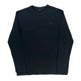 Oakley Long Sleeve T-Shirt - XL Black Cotton