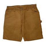 Durable Dickies Carpenter Shorts - 38W 10L Brown Cotton