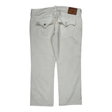 True Religion Jeans - 40W 30L White Cotton