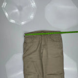 Carhartt Double Knee Carpenter Pants - 34W 32L Khaki Cotton