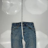 Levis 501 Jeans - 34W 30L Blue Cotton