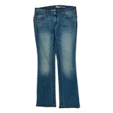 Unbranded Boot Cut Jeans - 34W UK 12 Blue Cotton