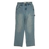 Cotton On Carpenter Pants - 28W US 4 Light Wash Cotton