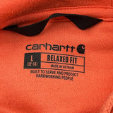 Carhartt Hoodie - Large Orange Cotton