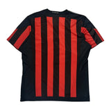 2015-16 Ac Milan Adidas Home Football Shirt - Large Black Polyester