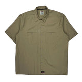 Dickies Short Sleeve Shirt - 2XL Khaki Polyester Blend