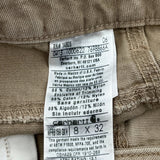 Carhartt Cargo Trousers - 32W UK 12 Khaki Cotton
