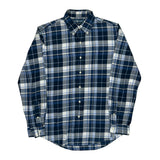 Ralph Lauren Checked Shirt - Medium Blue Cotton