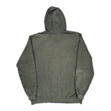 Carhartt Spellout Hoodie - XL Grey Cotton Blend