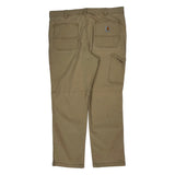 Carhartt Carpenter Trousers - 38W 32L Beige Cotton