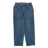 Tupac Hip Hop Jeans - 32W 31L Blue Cotton