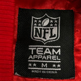 Kansas City Chiefs Nfl Football Bomber Jacket - Medium Red Polyester