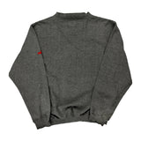 Vintage Puma College Sweatshirt - Large Grey Cotton Blend