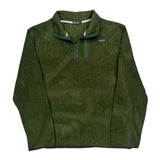 Patagonia Fleece 1/4 Zip - Medium Green Polyester