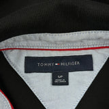 Tommy Hilfiger Polo Shirt - Small Black Cotton