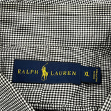 Ralph Lauren Checked Shirt - XL Gray Cotton