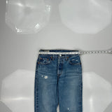Levis 501 Jeans - 26W 30L Acid Wash Cotton