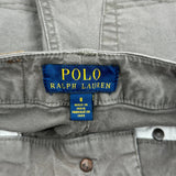 Age 8 Polo By Ralph Lauren Pants - Small Gray Cotton