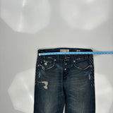 Mek Boot Cut Jeans - 34W 31L Blue Denim