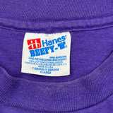 Single Stitch Tree Frog Hanes Graphic T-Shirt - XL Purple Cotton