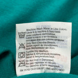 Made In USA Single Stitch Hanes T-Shirt - 2XL Green Cotton Blend