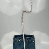True Religion Skinny Jeans - 28W US 2 Blue Cotton