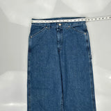 Unbranded Carpenter Jeans - 30W 30L Blue Cotton Blend