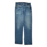 501 Levis Jeans - 31W 36L Blue Cotton