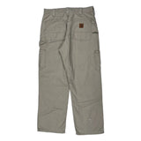 Carhartt Carpenter Pants - 32W 30L Khaki Cotton