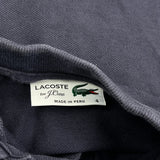 Age 4 Lacoste Polo Shirt - XS Navy Cotton