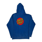 Santa Cruz Hoodie - Small Blue Cotton