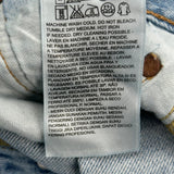 Levis 501 Jeans - 36W 32L Light Wash Cotton