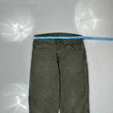 Dickies Carpenter Pants - 31W 32L Green Cotton