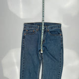 505 Levis Jeans - 32W 30L Blue Cotton