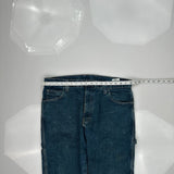 Dickies Double Knee Carpenter Jeans - 36W 31L Blue Cotton