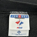 90'S Blank Made In USA Jerzees Sweatshirt - XL Black Cotton Blend