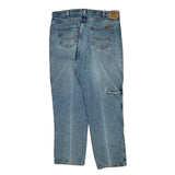 Dickies Double Knee Carpenter Jeans - 36W 31L Light Wash Cotton