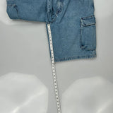 Arizona Jeans Denim Shorts - 32W 12L Blue Cotton