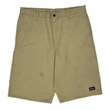 Dickies Carpenter Shorts - 34W 11L Khaki Cotton