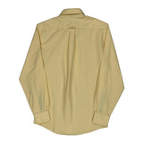 Tommy Hilfiger Slim Fit Shirt - Small Yellow Cotton