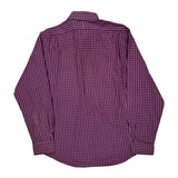 Regent Polo By Ralph Lauren Checked Shirt - XL Purple Cotton