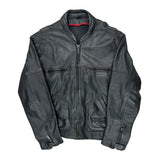 Unbranded Leather Jacket - XL Black Leather