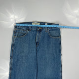 Faded Glory Cargo Carpenter Jeans - 34W 30L Blue Cotton