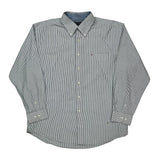 Tommy Hilfiger Striped Shirt - XL Blue Cotton