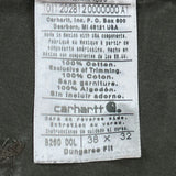 Carhartt Cargo Trousers - 38W 32L Green Cotton