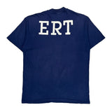 Ert Hanes Graphic T-Shirt - XL Blue Cotton